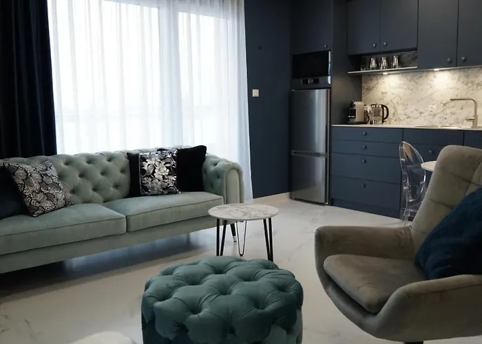 Sunset Deluxe Blue 아파트 *